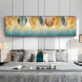 Toile - Panoramic Leaves